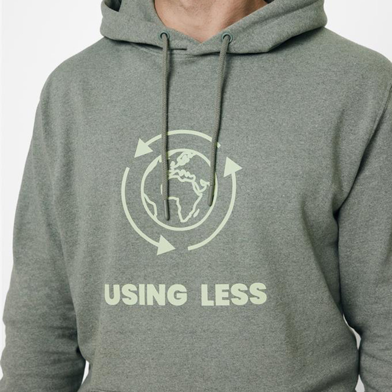 Hoodie recycled cotton - Image 4